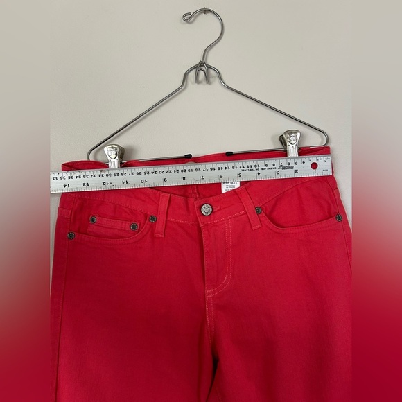 Judy Blue Women’s Straight Leg Red Jeans Size 7 - Picture 5 of 8